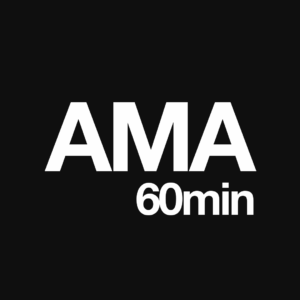 60-minute 1-on-1 AMA